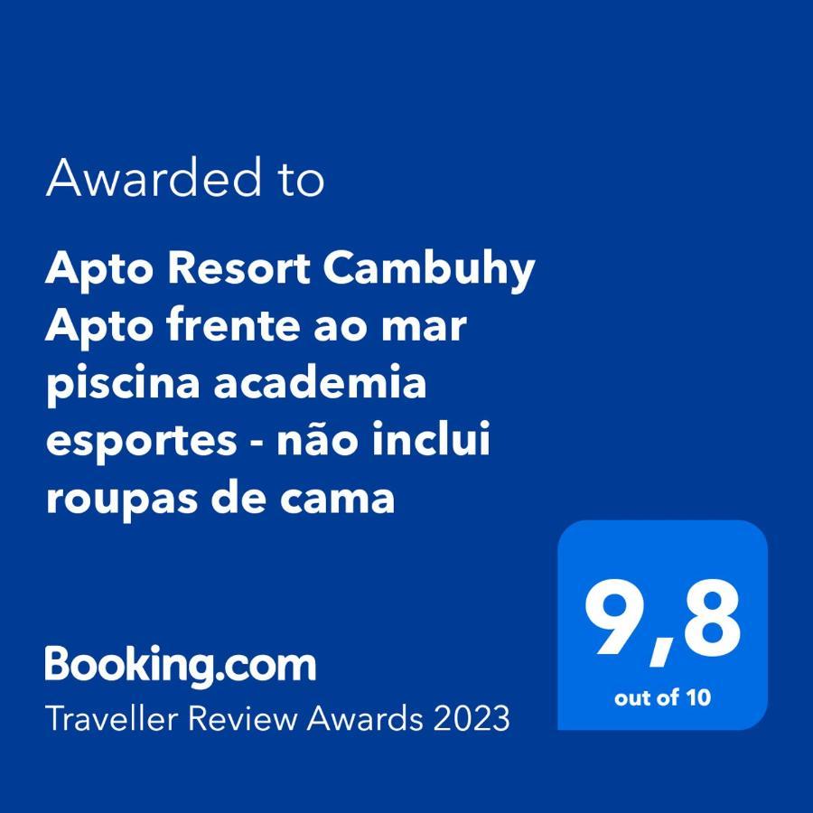 Apto Resort Cambuhy Frente Mar Piscina Academia Matinhos Luaran gambar